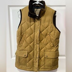 L.L. Bean Men's Quilted Brown Vest